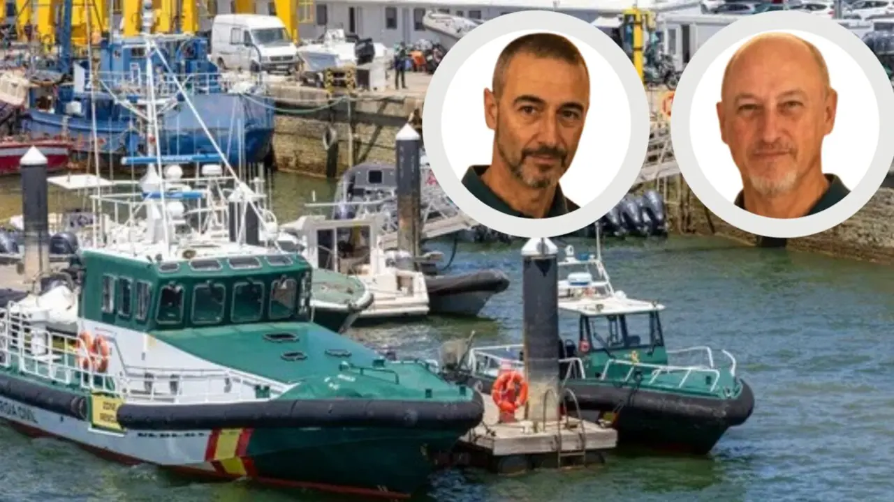 El capit&aacute;n Jer&oacute;nimo Jim&eacute;nez Molero y el agente Germ&aacute;n P&eacute;rez Gonz&aacute;lez murieron durante una persecuci&oacute;n mar&iacute;tima a una narcolancha frente a las costas de Huelva. Ambos eran veteranos del Servicio Mar&iacute;timo y ya hab&iacute;an sufrido juntos otro grave accidente en una operaci&oacute;n contra el narcotr&aacute;fico.