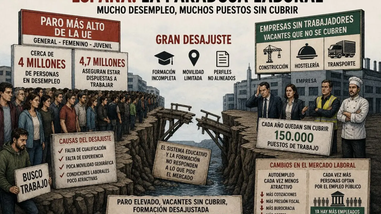 La paradoja laboral.
