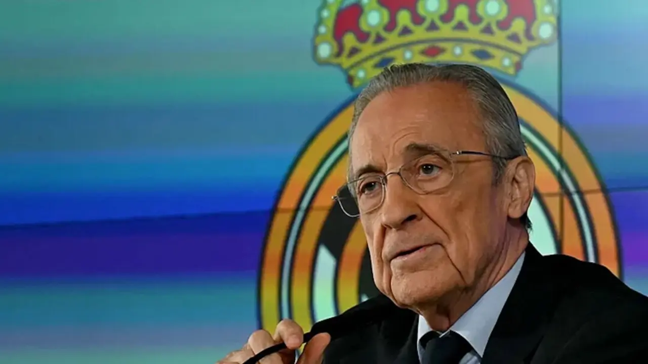 El presidente del Real Madrid, Florentino P&eacute;rez.
