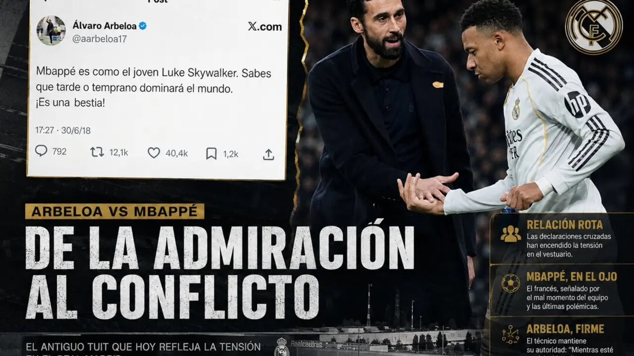 Arbeloa Vs Mbapp&eacute;: De la admiraci&oacute;n al conflicto