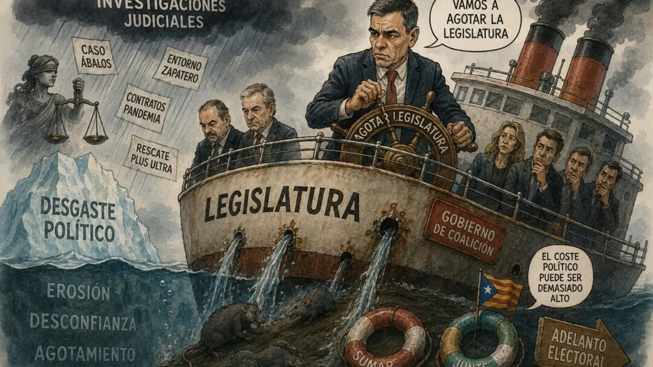 El barco sigue avanzando&hellip; aunque haga agua por todas partes.