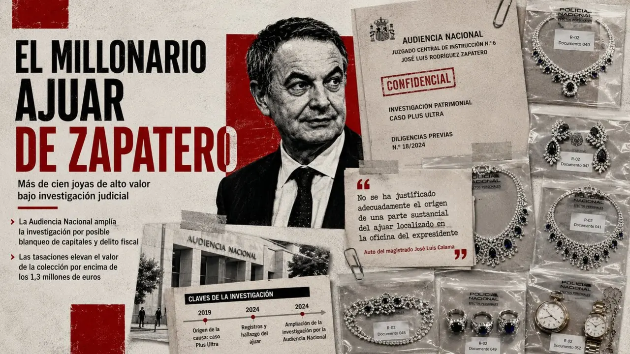 Zapatero, el presunto contrabandista.