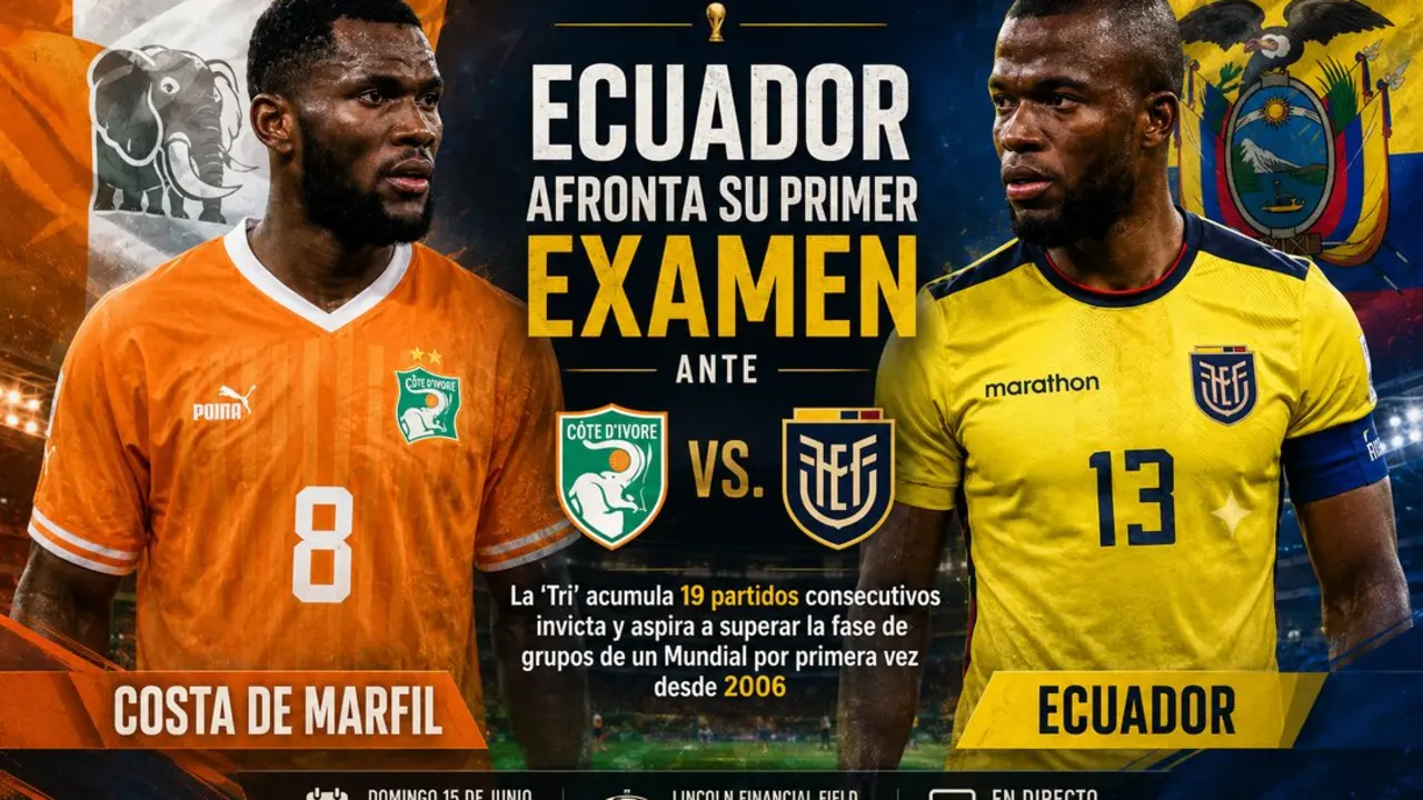 Ecuador afronta su primer examen ante Costa de Marfil