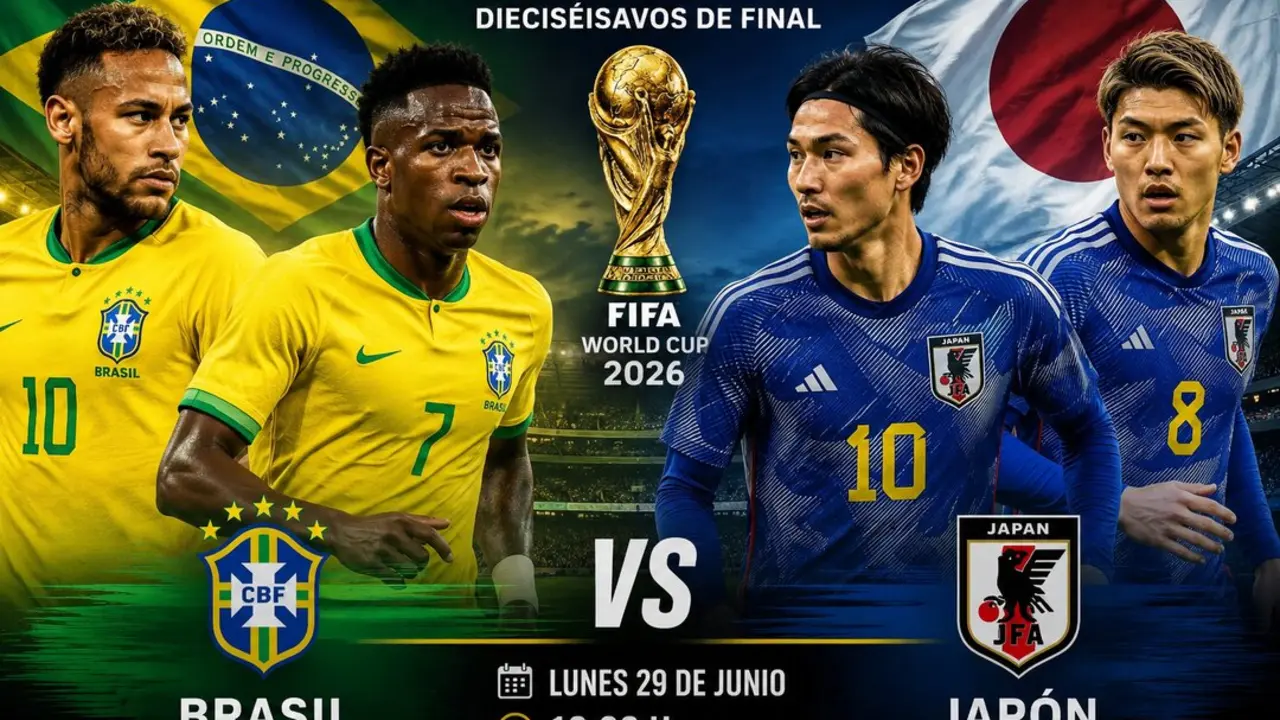 Mundial 2026: Brasil vs Jap&oacute;n