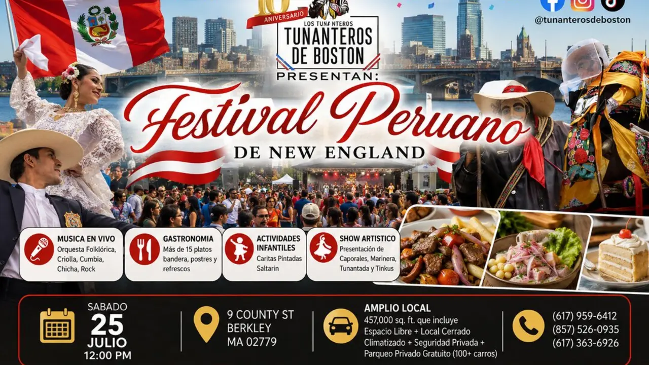 Festival peruano de New England.