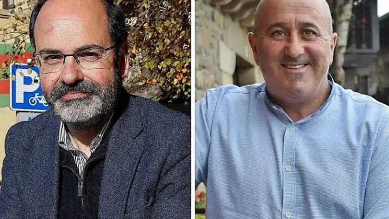 Urraca y Molleda, en sendas im&aacute;genes de archivo.