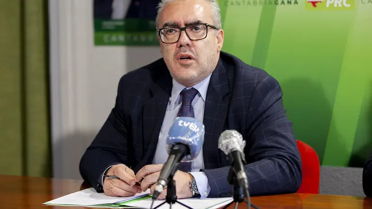 El portavoz Pedro Hernando. / PRC