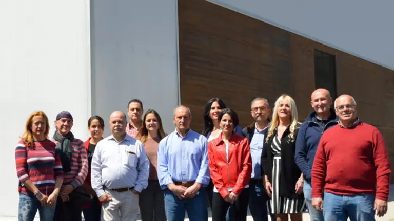 Todos los integrantes de Vecinos x Guriezo.