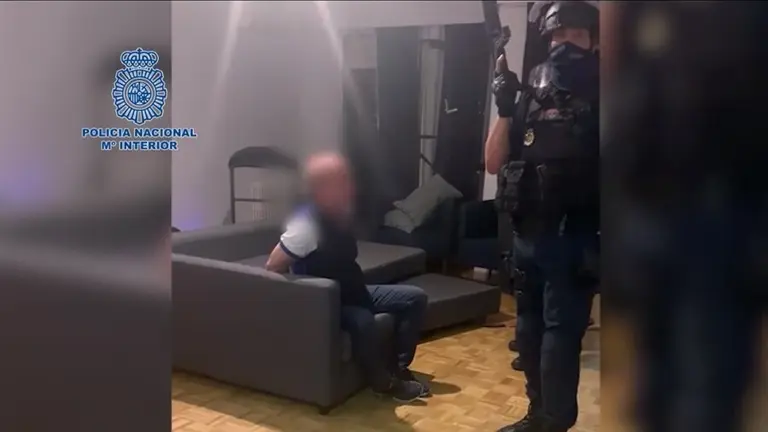 Imagen de la detenci&oacute;n de Hugo Carvajal
