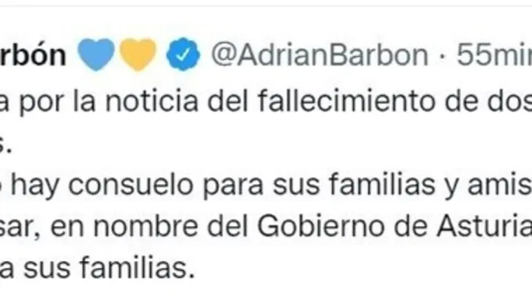 Twitter del presidente Adri&aacute;n Barb&oacute;n.