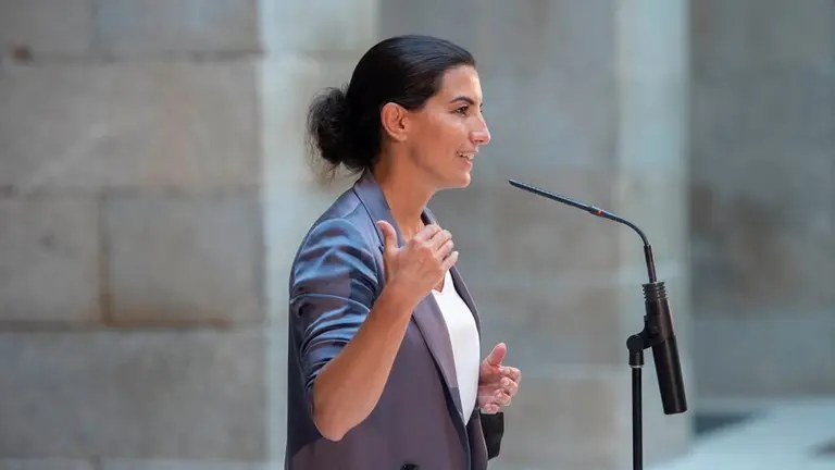La portavoz de Vox en la Asamblea, Roc&iacute;o Monasterio.
