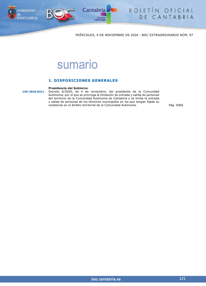 Boletín Oficial de la Comunidad