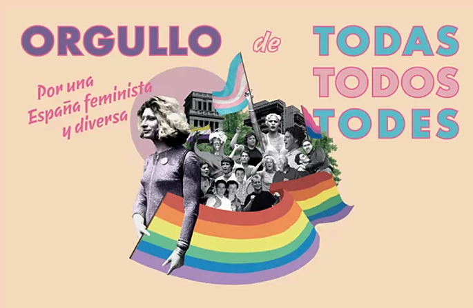cartel de lgtbi de irene montero