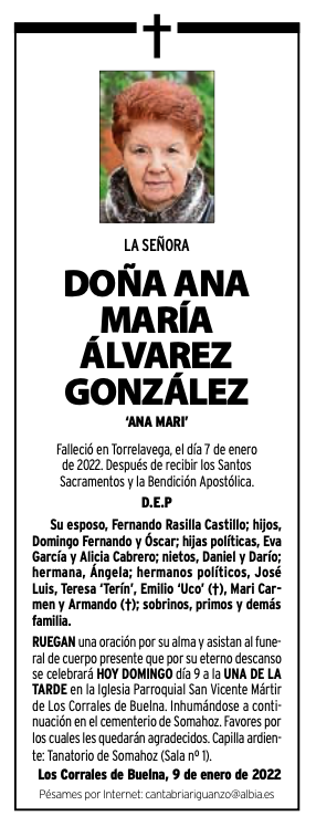 Ana María Álvarez González
