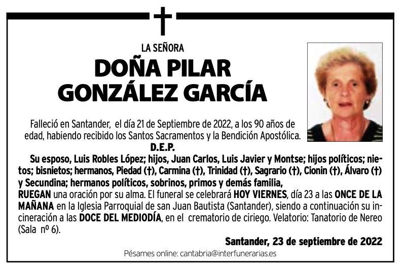 Doña Pilar González García