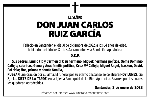 Don Juan Carlos Ruiz García