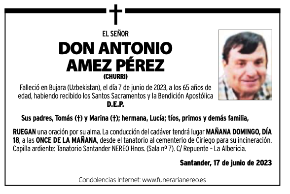 Don Antonio Amez Péreza
