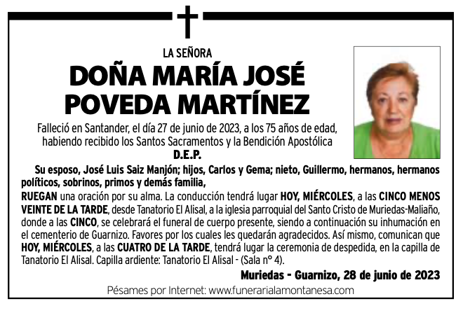 Maria Jose Poveda Martinez