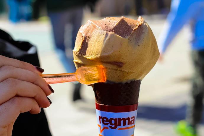 Uno de los helados típicos de Santander. / LVC