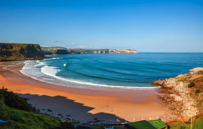 Playa de Los Locos, Suances.