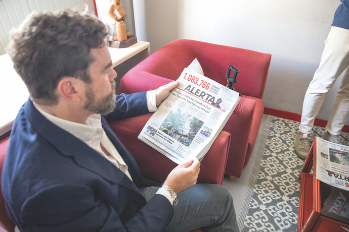 «LA MAYORÍA DE LOS PROBLEMAS 
DE LOS EMPRESARIOS  y autónomos LOS GENERA EL ESTADO». «Con una Adminsistración Pública más eficiente, volveríamos a ser potencia mundial»