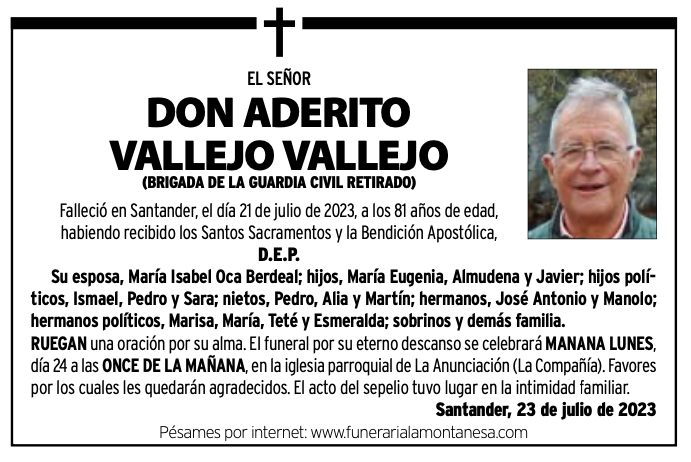 el señor don ernesto gancedo camargo