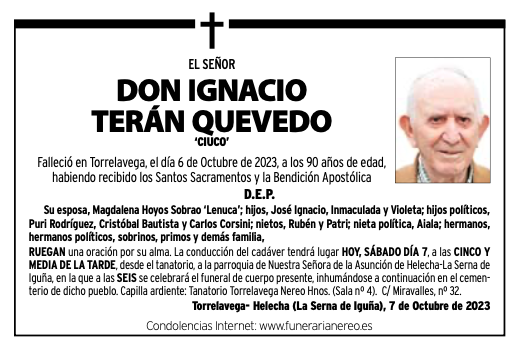Don Ignacio Terán Quevedo