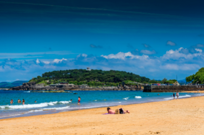playa de Santander.