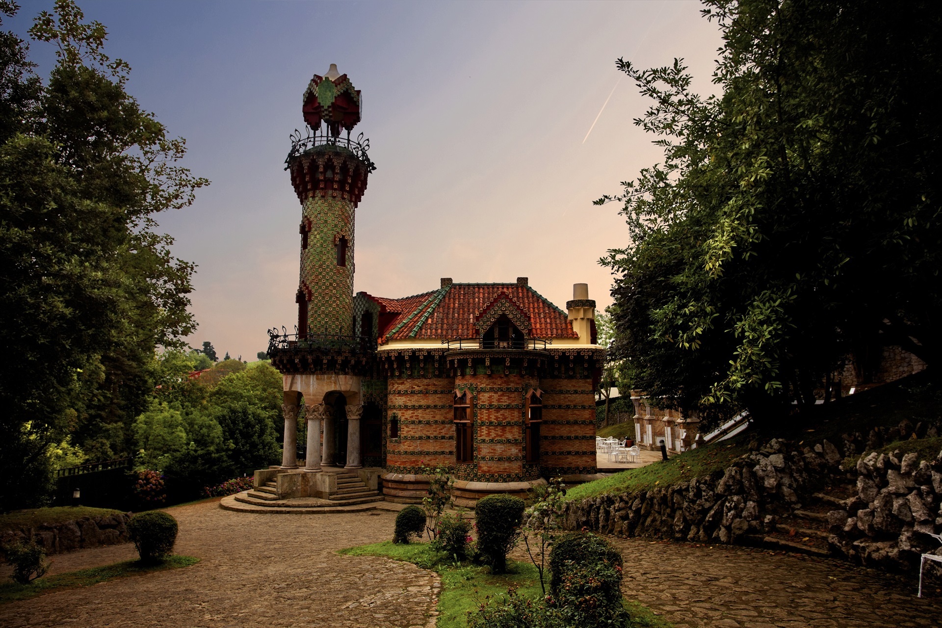 El Capricho de Gaudí en Comillas. / Óscar Sánchez