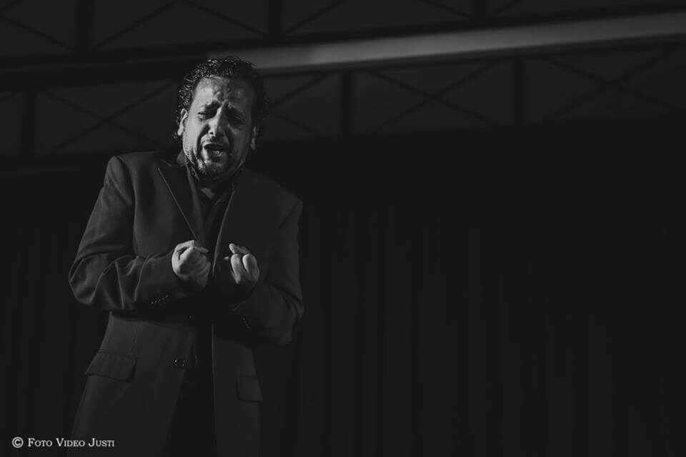 El cantaor flamenco Matías de Paula, miembro de la reconocida saga flamenca ‘Los Chucarros’, en una imagen compartida en redes sociales. / Facebook.