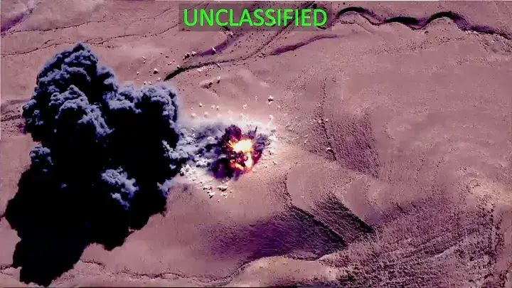 El ejército estadounidense llevó a cabo diez ataques contra más de 30 objetivos del ISIS en Siria tras una emboscada en diciembre en la que murieron soldados estadounidenses. (CENTCOM)